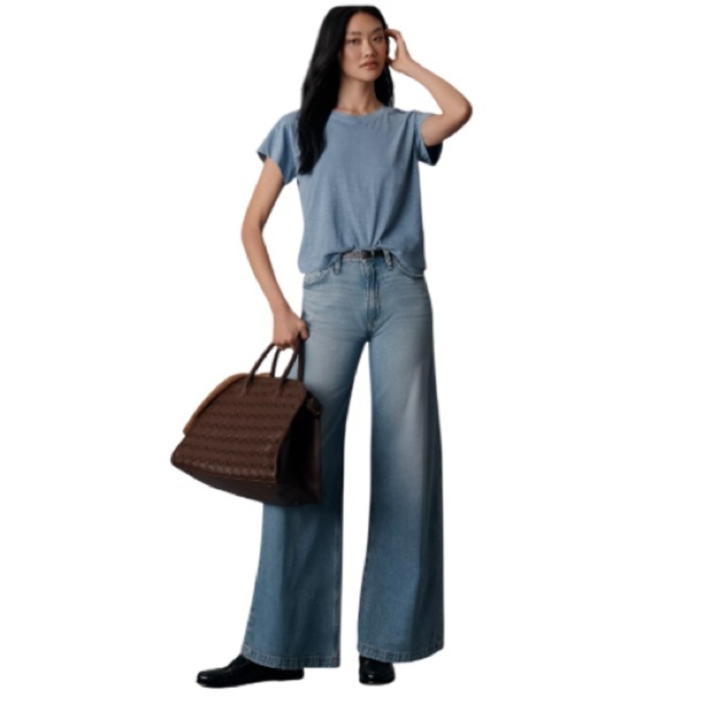 Hudson Jeans Light Blue Flare & Wide Leg Jeans